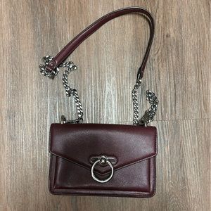Rebecca Minkoff maroon crossbody